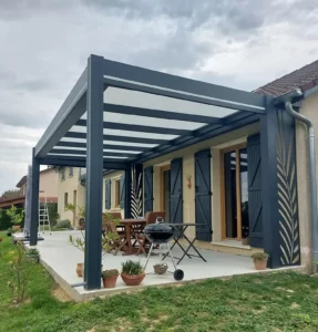 Pergolas sur mesure | STEEL METAL 01